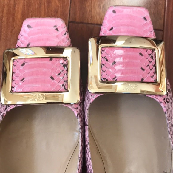 Roger Vivier pink limited edition python belle - Picture 4 of 8